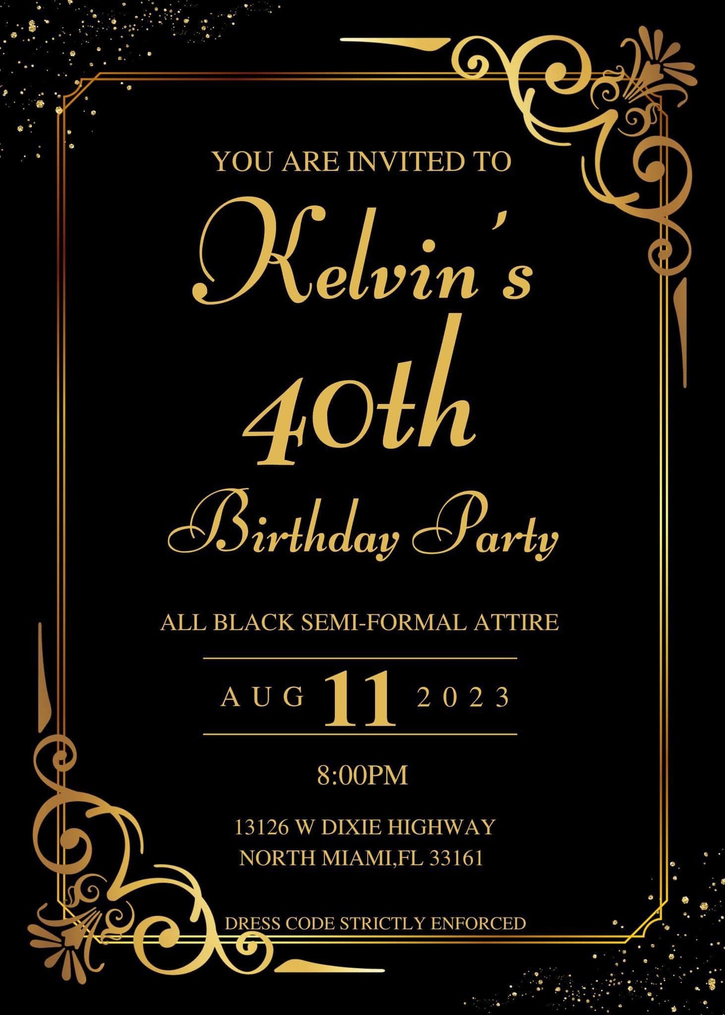Custom Flyers & Evites