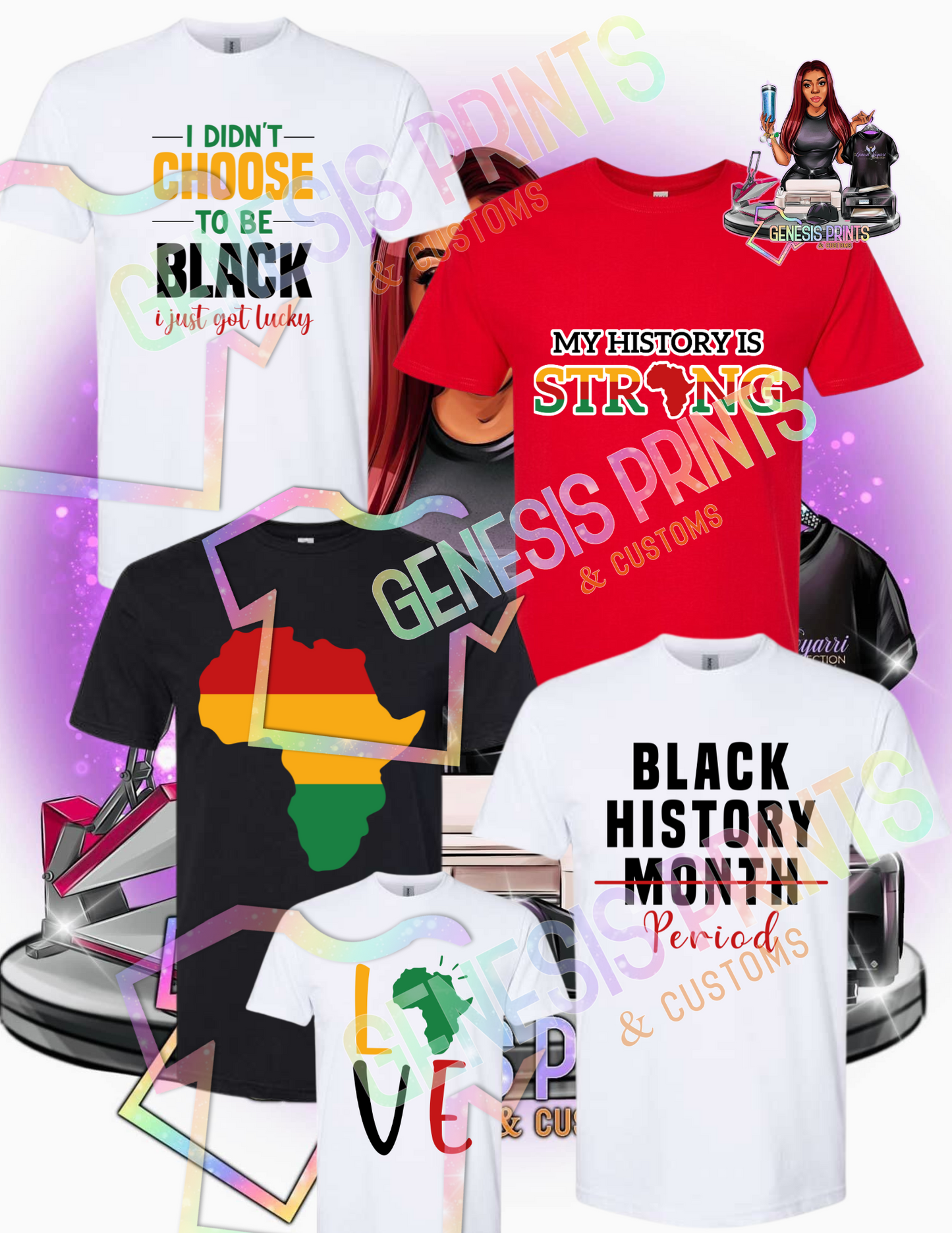 Black History Month Tee