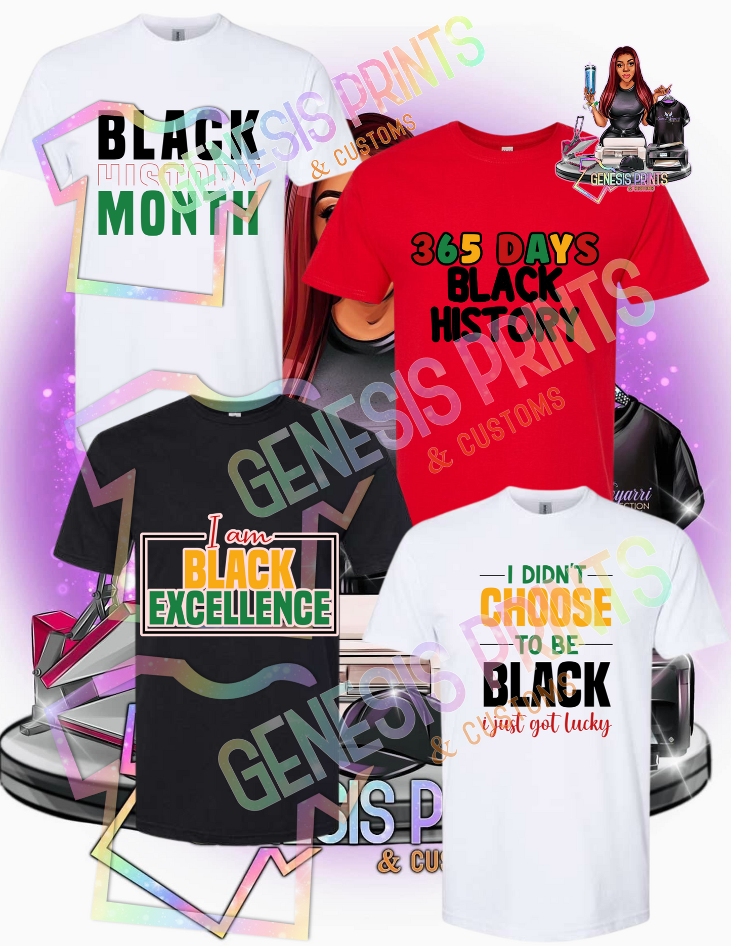 Black History Month Tee