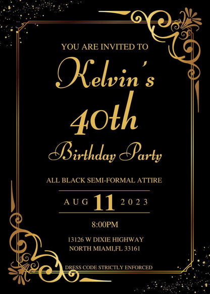 Custom Flyers & Evites