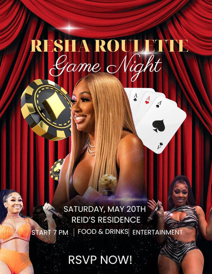 Custom Flyers & Evites