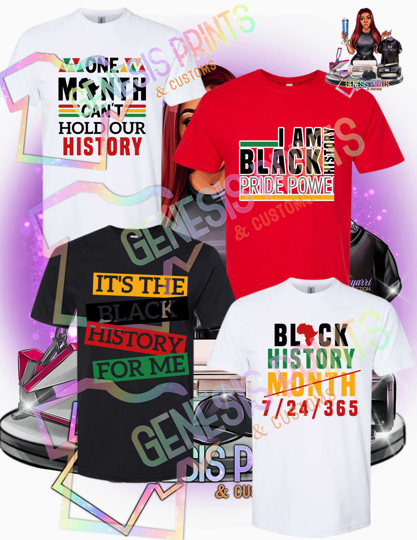 Black History Month Tee