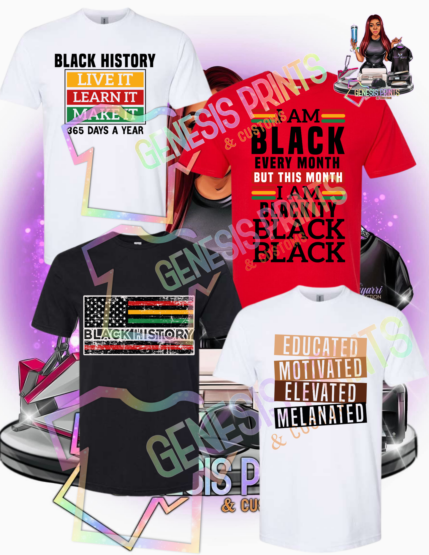 Black History Month Tee