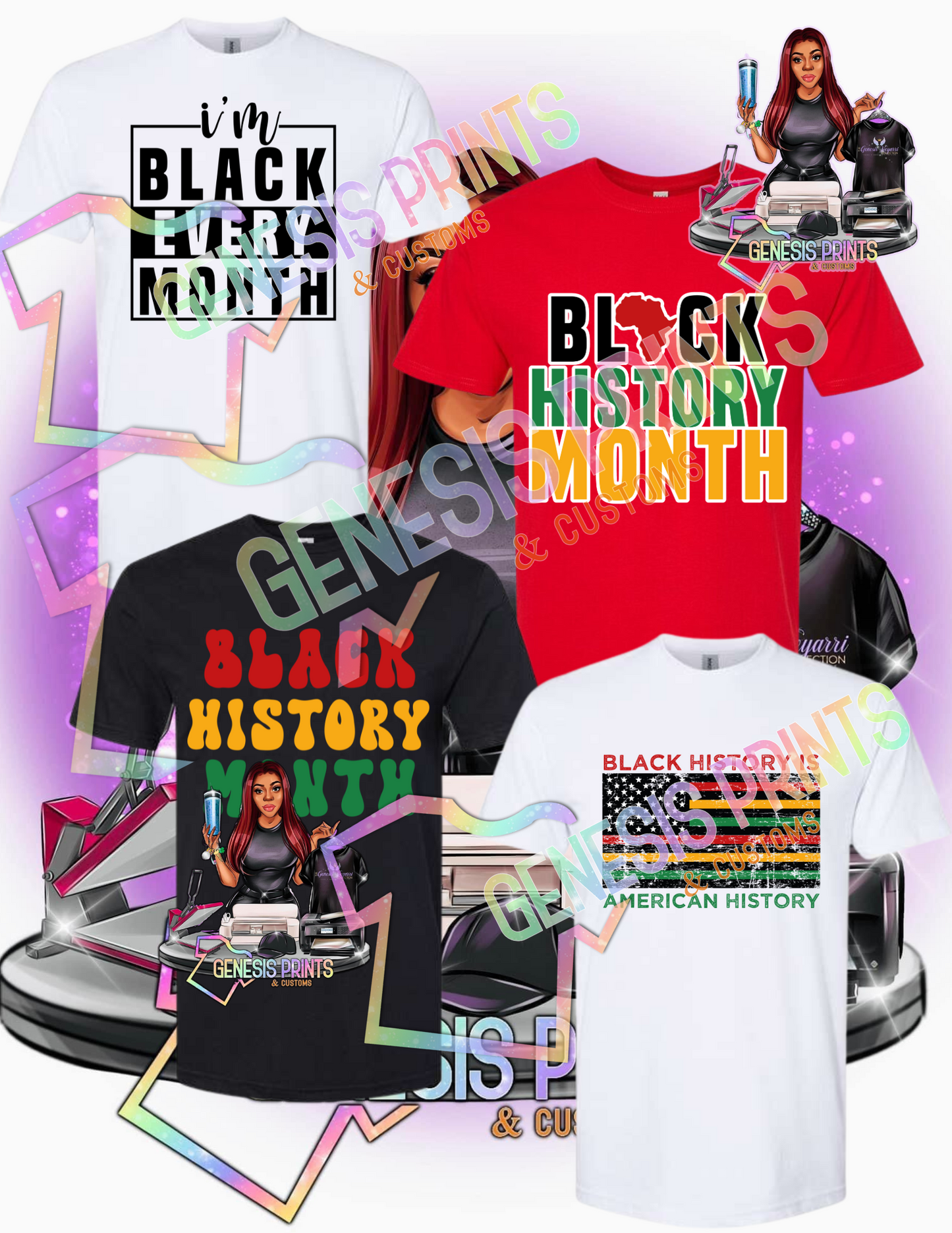 Black History Month Tee