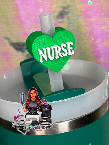 Nurse Straw Topper